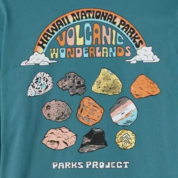 🍄‍🟫HOST PICK🍄‍🟫 Parks Project Hawaii Geological Wonderlands Long Sleeve Tee - Picture 5 of 9